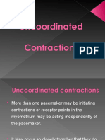 Uncoordinated Contractions