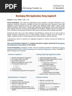 AngularJS Training Course