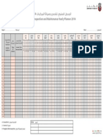 Vehicle Inspection and Maintenance Yearly Planner