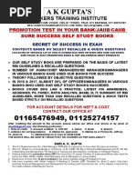 Promotion Study Books