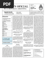 Boletin Oficial 12-07-10 - Segunda Seccion | PDF | Buenos Aires ...