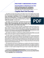 Social Capital And Civil Society