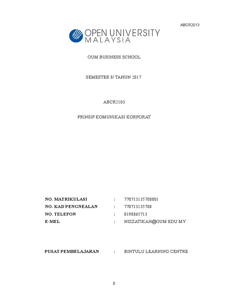 Kesan Iklan Korporat di CMSB | PDF