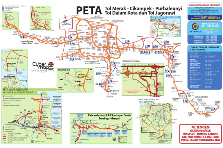 Peta Tol Jakarta pdf Peta Tol Jakarta pdf