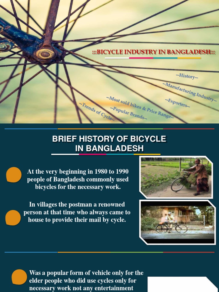 Presentation bicycle industry in bd Dumping (Pricing Policy