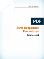 CHFI v8 Module 05 First Responder Procedures