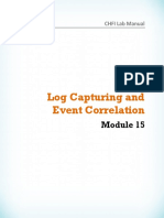 CHFI v8 Module 15 Log Capturing and Event Correlation