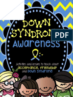Down Syndrome Awareness Activity Book