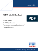 En Ni NTA Spin Kit Handbook
