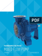 Fairbanks Nijhuis Mixed Flow Irrigation Pump Brochure