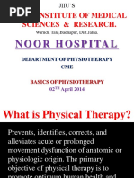 Basics of Physiotherapy