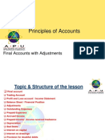 Principles of Accounts Final Accounts