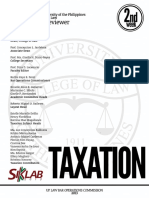 186061368 UP Bar Reviewer 2013 Taxation