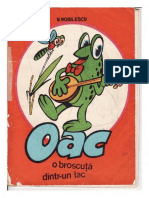 Oac, o Broscuta Dintr-Un Lac - G. Zarafu, (Ilustratii de N. Nobilescu, 1976) - M