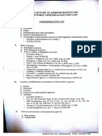 Admin Law Syllabus Atty Arreza PDF