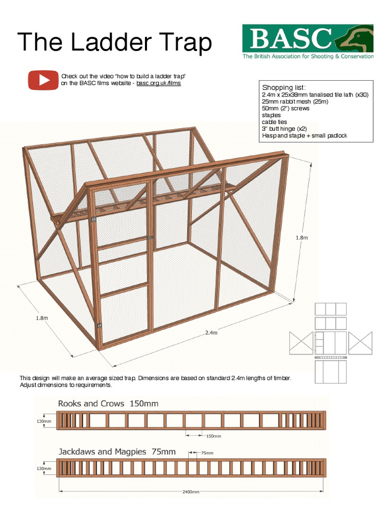 Tub bijgeloof platform Ladder Trap Guide Sheet | PDF