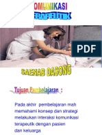 Komunikasi Terapeutik