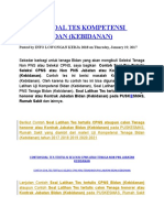 Download Contoh Soal Tes Kompetensi Bidang Bidan by Putri Luthfiani SN370399624 doc pdf