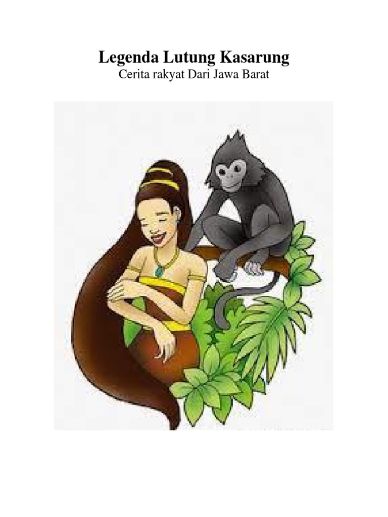 Gambar Cerita Rakyat Lutung Kasarung status wa galau