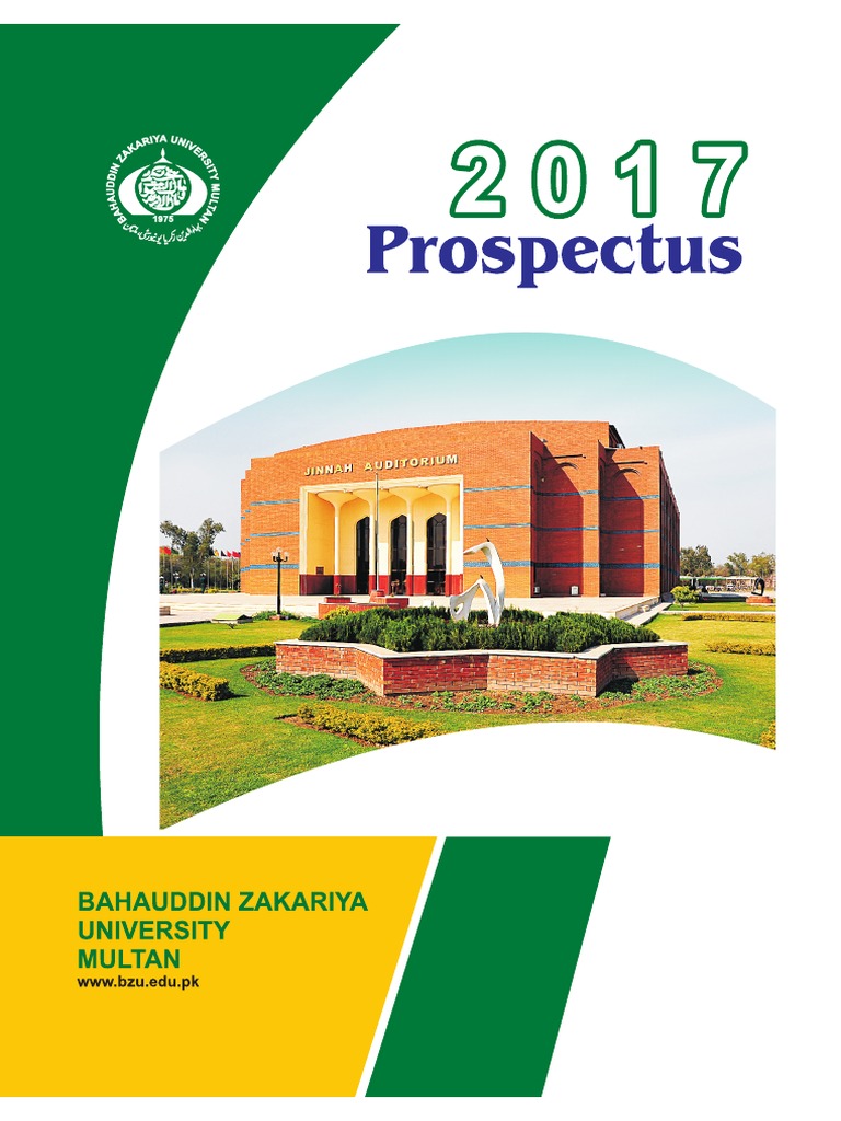Prospectus 2017 | PDF | Academia | Science