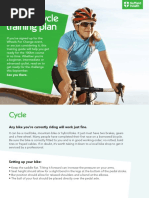 100km Cycle Training Plan