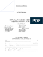 Makalah Laras Bahasa