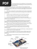 Parts of A Motherboard