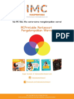 IMCPrintable Montessori Pengelompokkan Warna