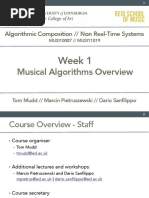 AlgoCompNRTS - Week 1 Lecture Notes