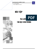 Bai Tap - Hp1 - Tin Hoc Van Phong