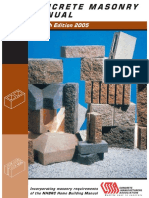 Concrete Masonry Manual