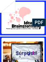 04-Brainstorming and Ideas