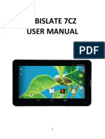 Ubislate 7Cz User Manual
