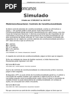 Controle de Constitucionalidade 