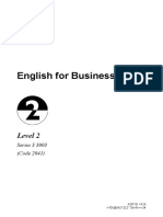 English For Business: Level 2