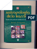 Ariel Gavano, Antropologia De-Lo-Barrial PDF