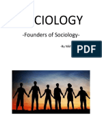 Founders of Sociology