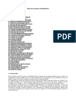 Guía de Escritos Inmobiliarios
