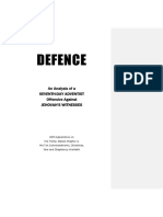 Adventists, Defence PDF