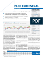 Boletín Empleo Nacional Trimestre Móvil OND 2017