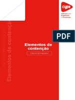 Elementos de Contenção - Cálculo de Empuxos-2013