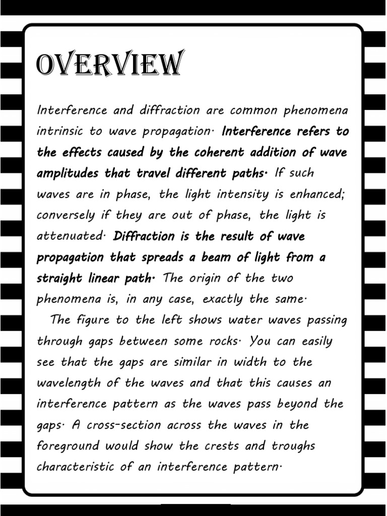 Phy Project | PDF | Wavelength | Diffraction