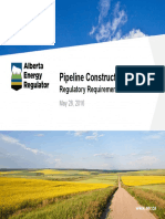 Pipeline Construction: Regulatory Requirements