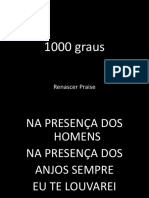 1000 Graus - Renascer Praise