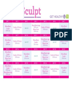 21 Day Fix Extreme REAL TIME Workout Calendar | PDF | Aerobic Exercise |  Determinants Of Health