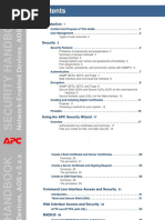 Security Handbook: Network-Enabled Devices, Firmware Version 5.x - 990-3405-En