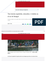 Tres Turistas Españolas, Robadas y Violadas en El Sur de Senegal