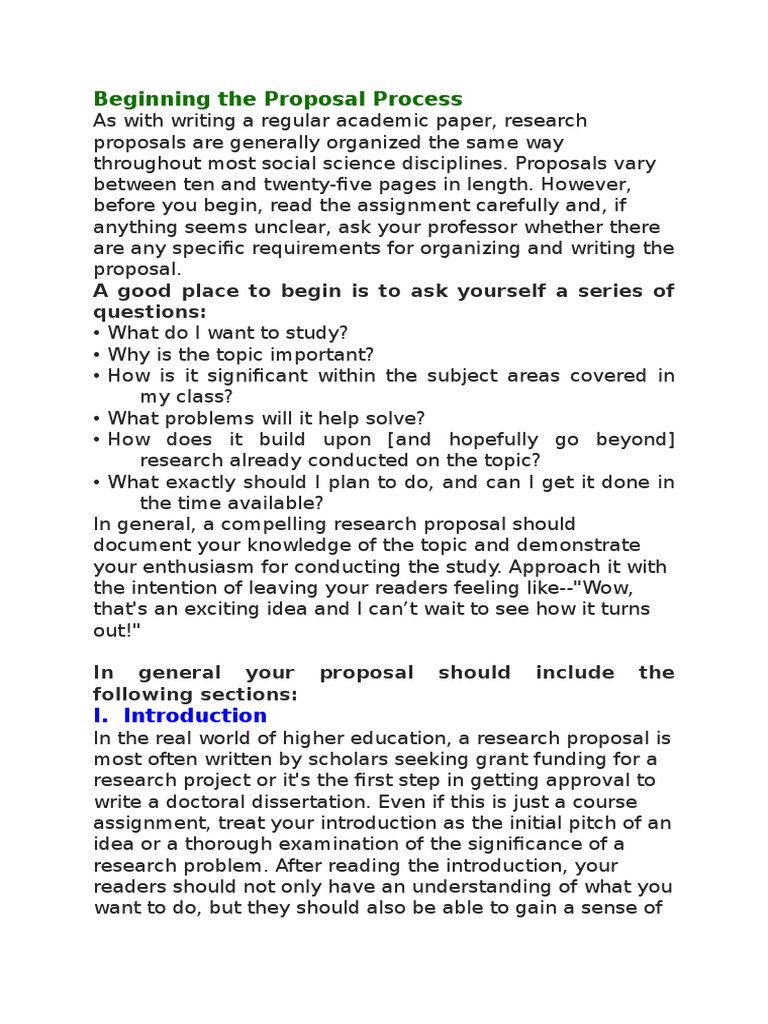 Research Proposal Writing Guide | PDF | Literature Review | Argument