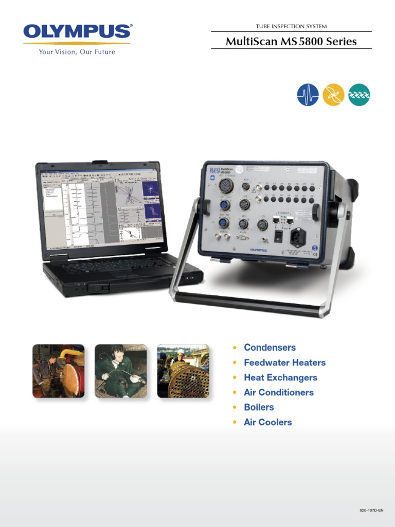 Olympus Multiscan MS 5800 Tube Inspection System PDF | PDF | Inductor