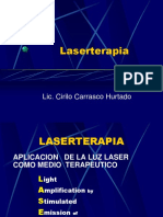 Laserterapia: Aplicación de la luz láser como medio terapéutico